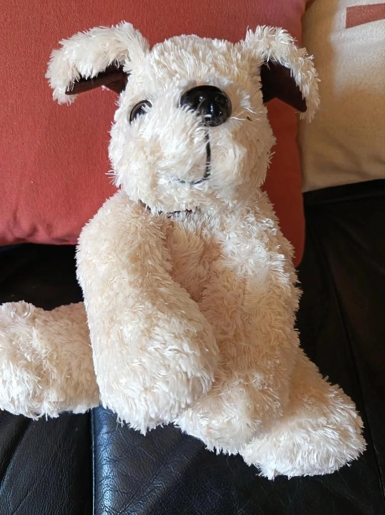 peluche doudou chien milou